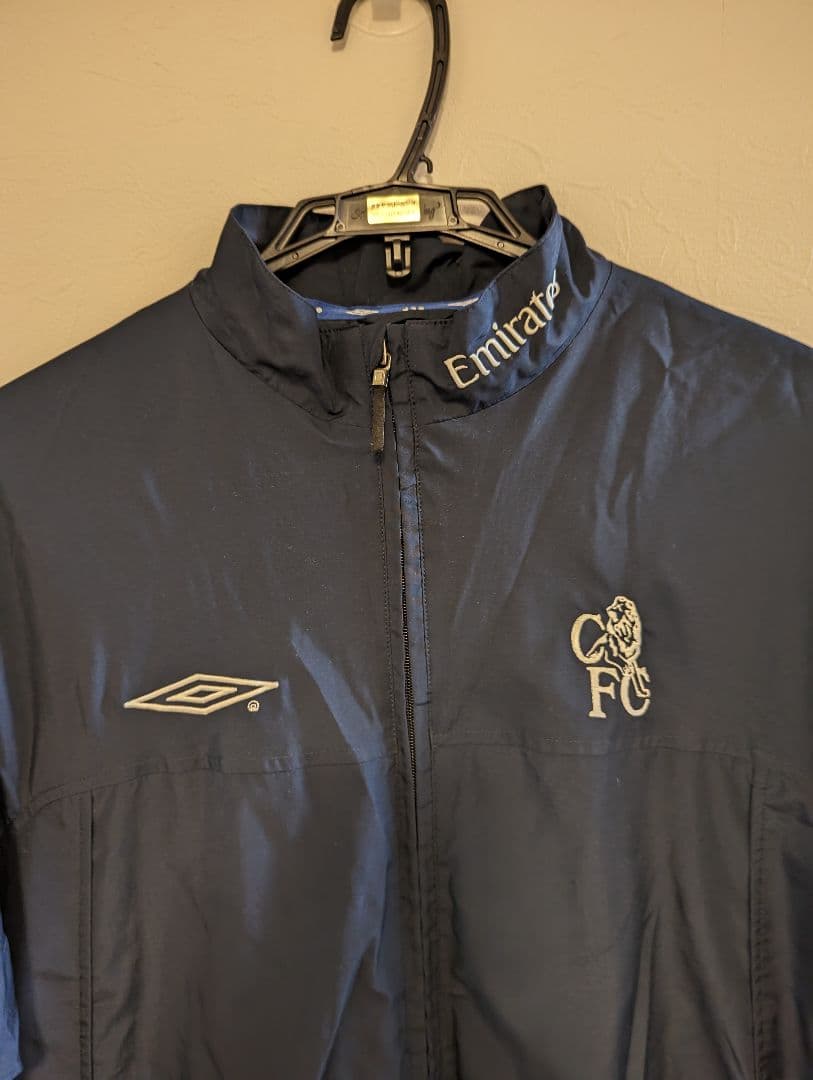 【UMBRO超希少ビンテージ】チェルシーオフィシャルウインドブレイカー2002年