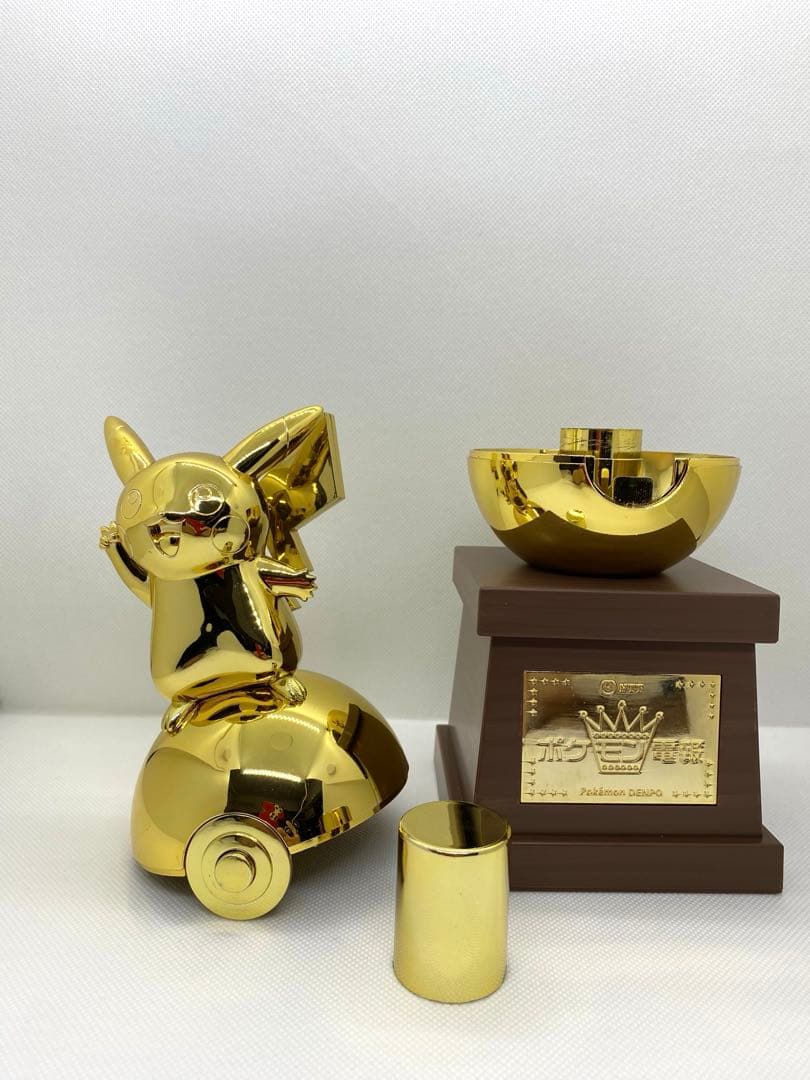 ポケモン電報 ピカチュウ　トロフィー　Pokémon　DENPO
