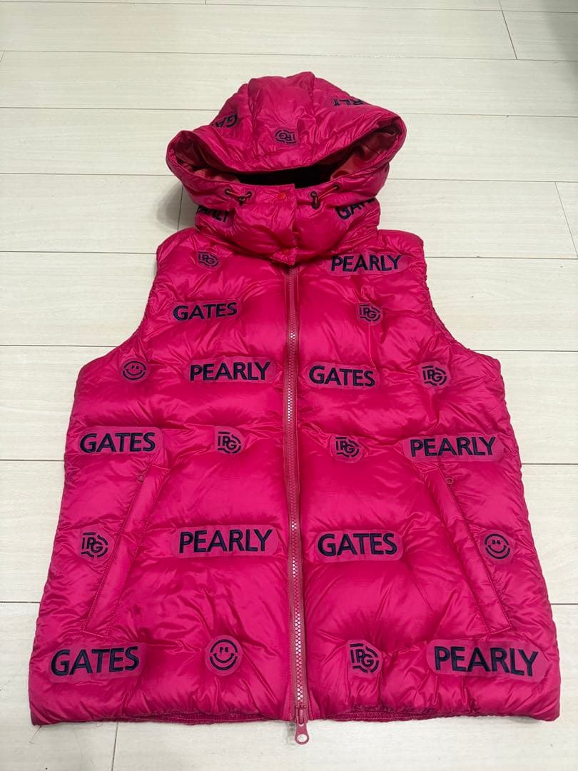 パーリーゲイツ◾️エアダウンベスト◾️ピンク