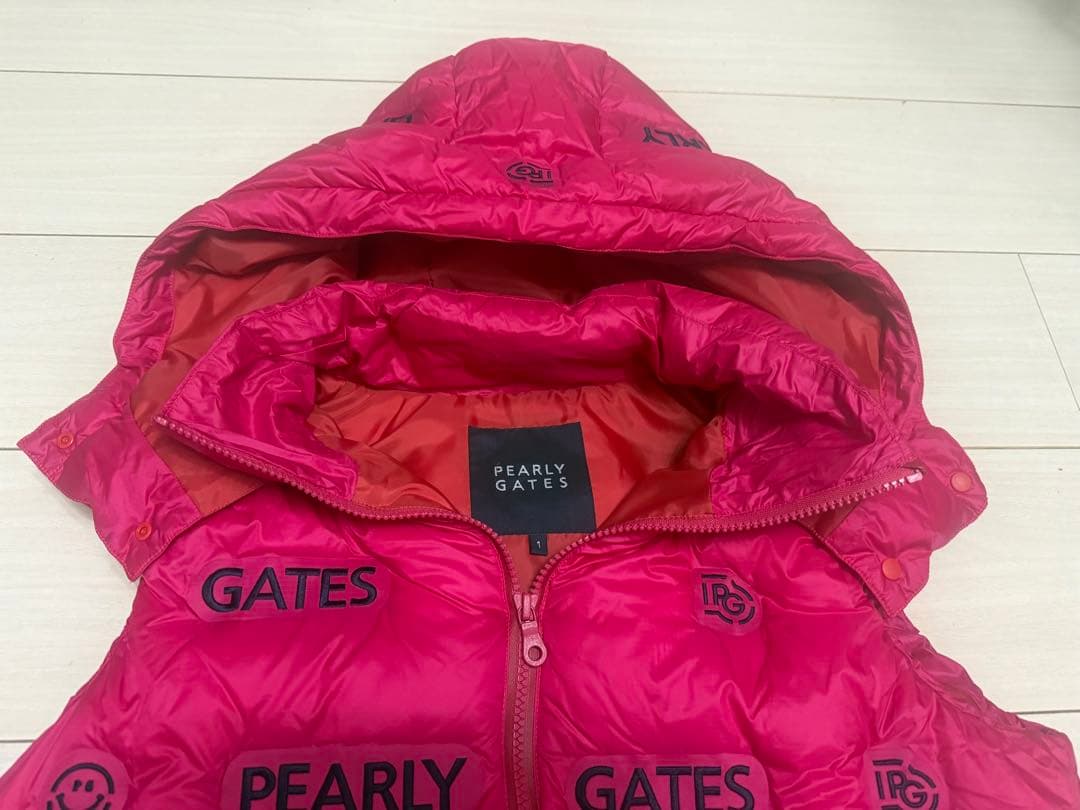 パーリーゲイツ◾️エアダウンベスト◾️ピンク