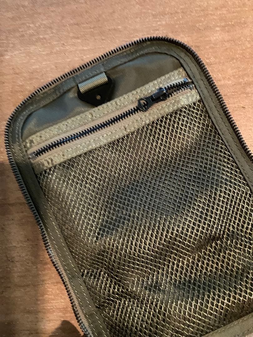 RRL グリーン ナイロンキャンバス トラベルポーチ　未使用品