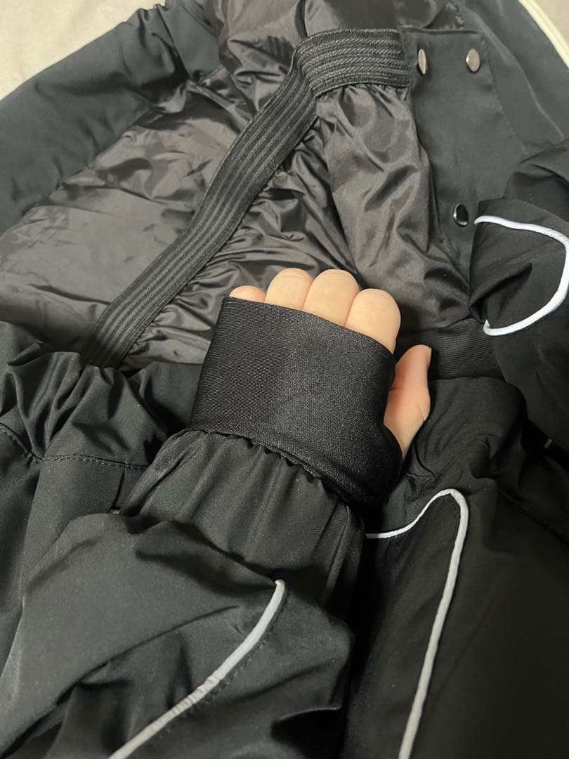 スノボウェア M ブラック 上下 セットアップ 韓国