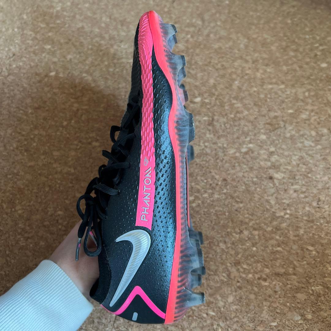 NIKE PHANTOM サッカーシューズ ブラック/ピンク26.5