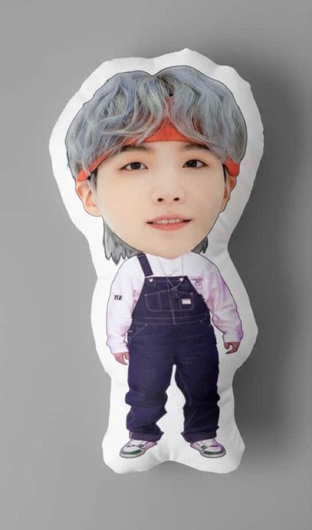 BTS SUGA ユンギ　センイルグッズ 2頭身クッション　30cm