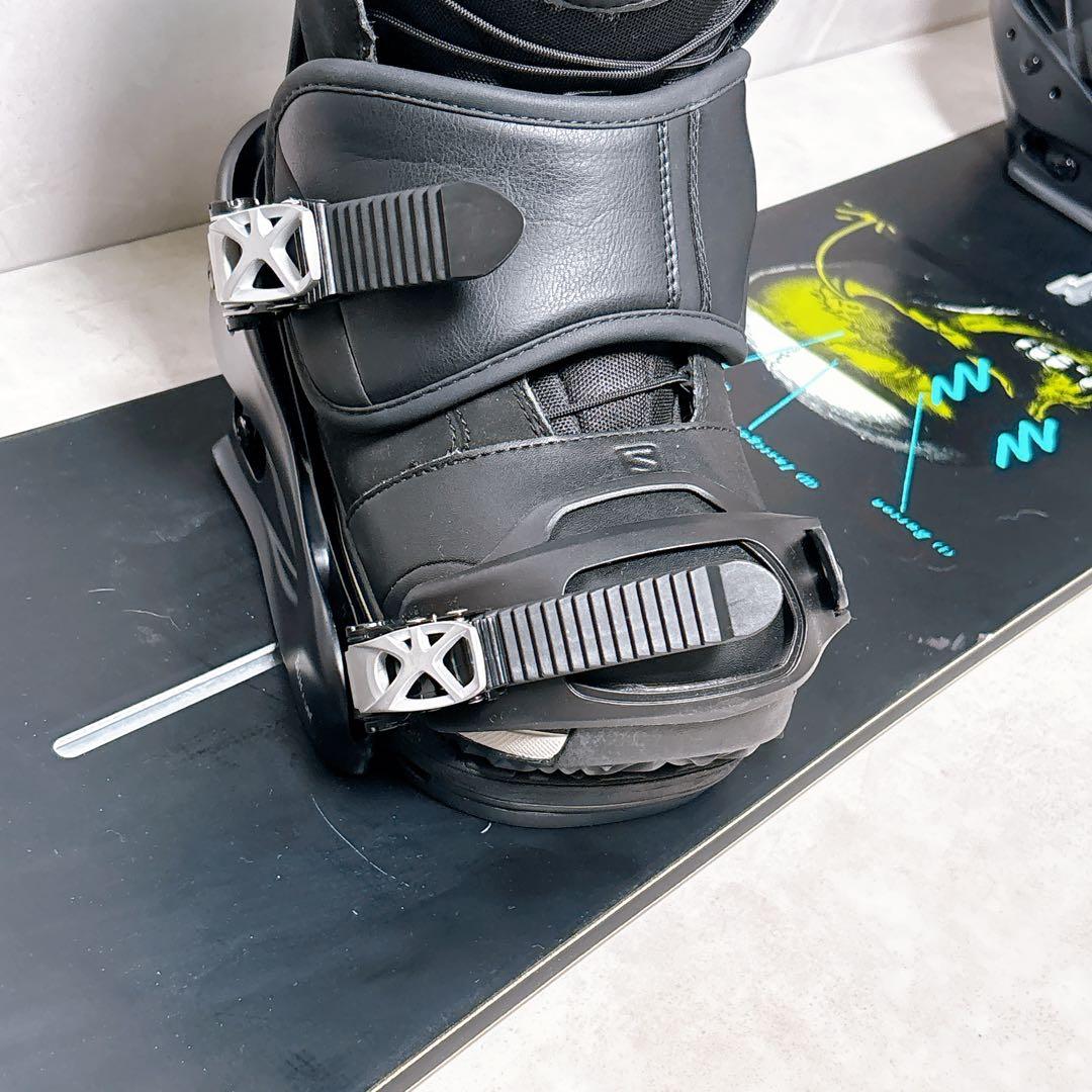 バートン INSTIGATOR 2021　145 ボード　3点セット　Wax済