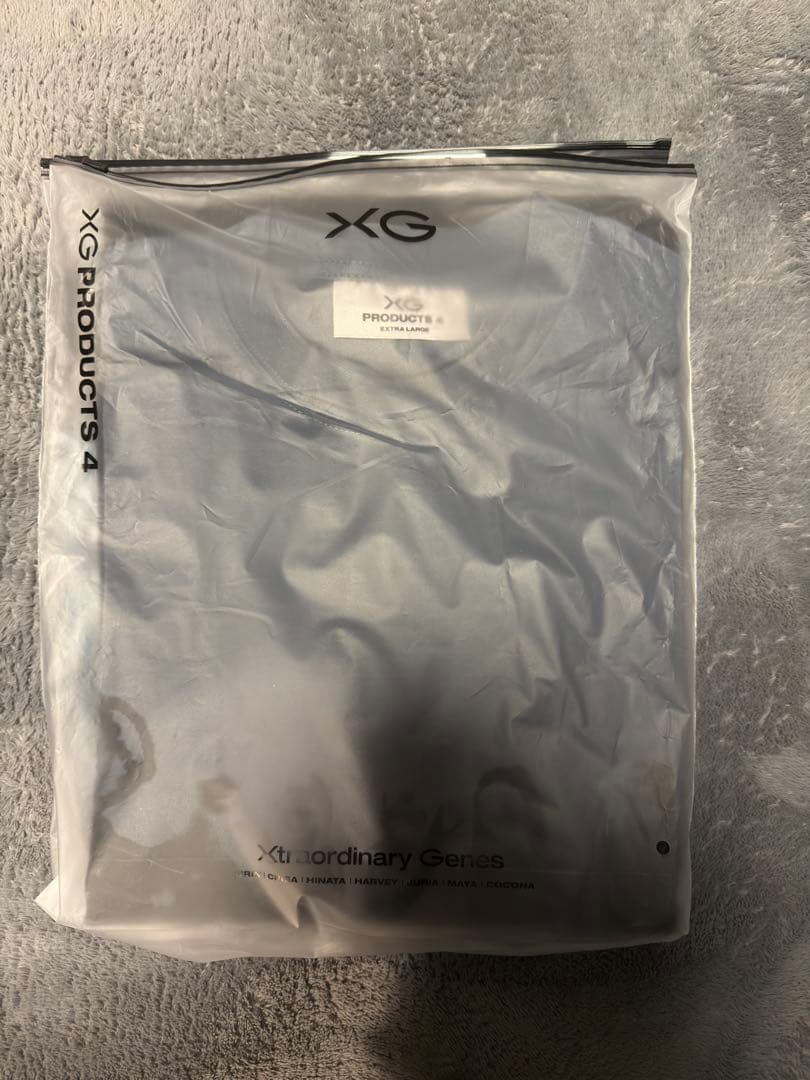 【新品未使用】XG THE CORE ロングスリーブT GRAY XL