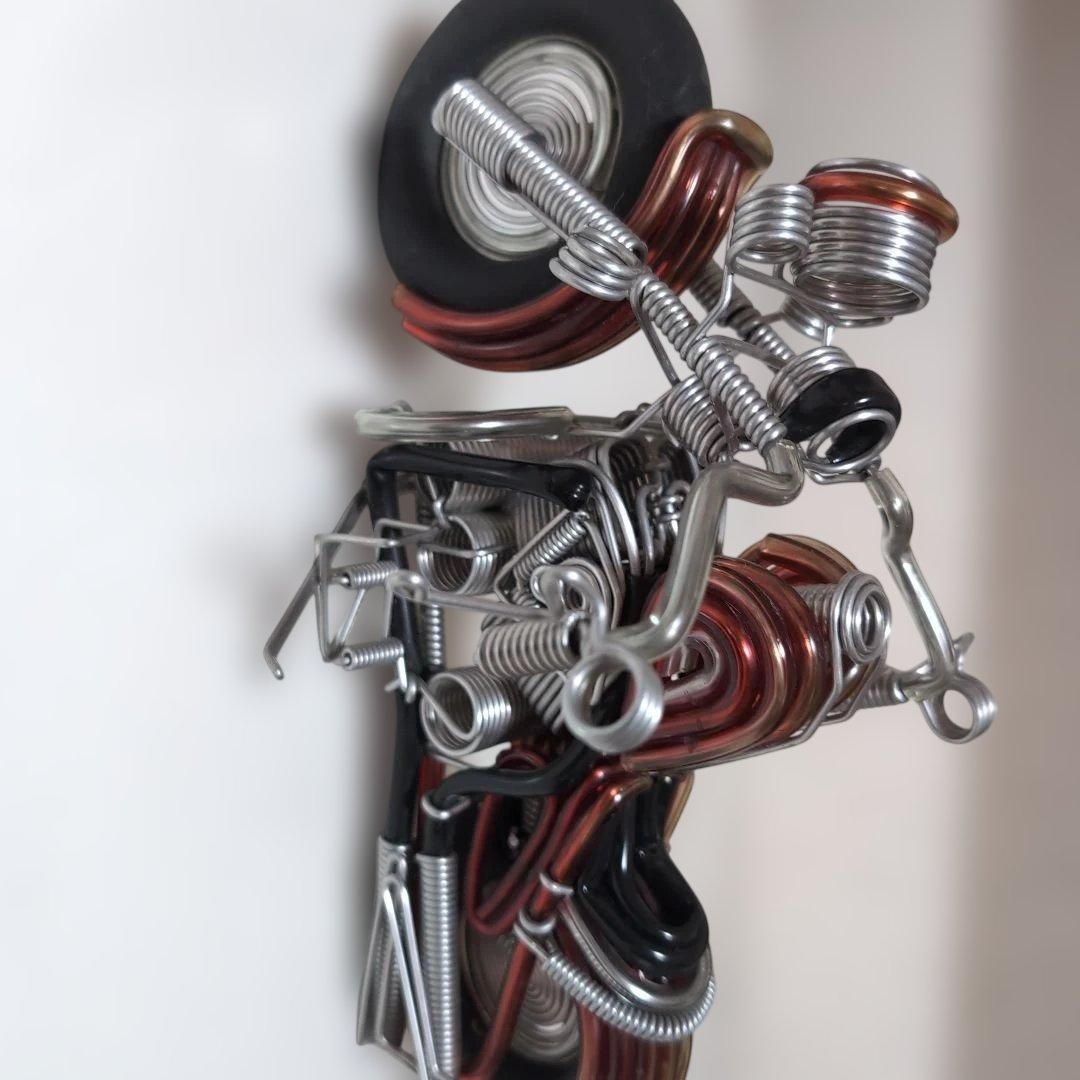 ワイヤーアート　バイク