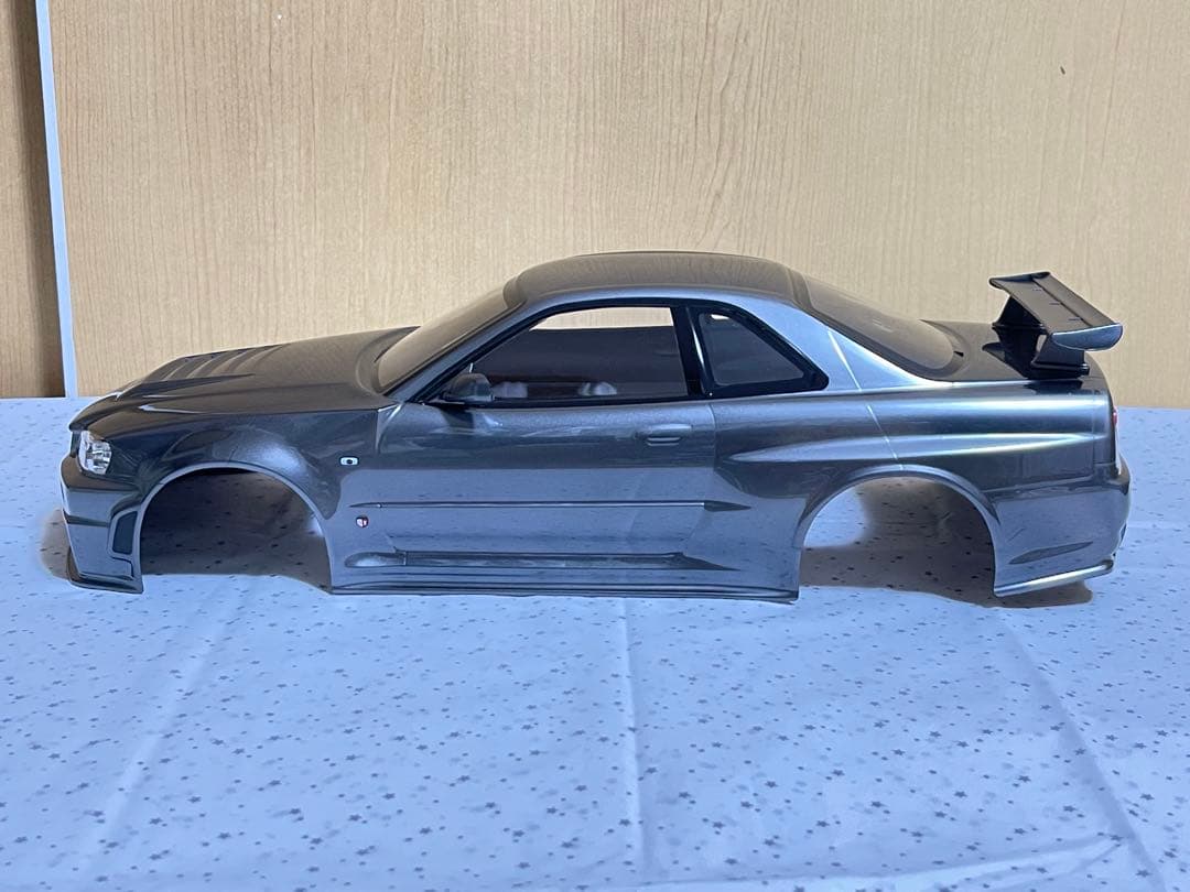 タミヤ 1/10 GT-R R34 ボディ