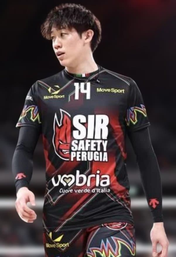 超激レア 全日本 バレーボール 石川祐希 ペルージャ デサント 国体 正規品