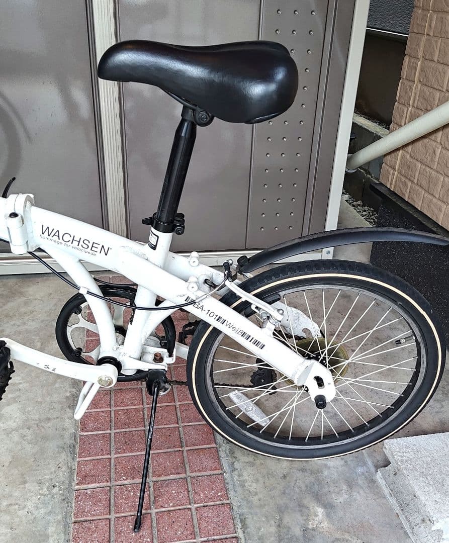 【セット タイロン】 折り畳み自転車 WACHSEN ２０インチ ６段変速