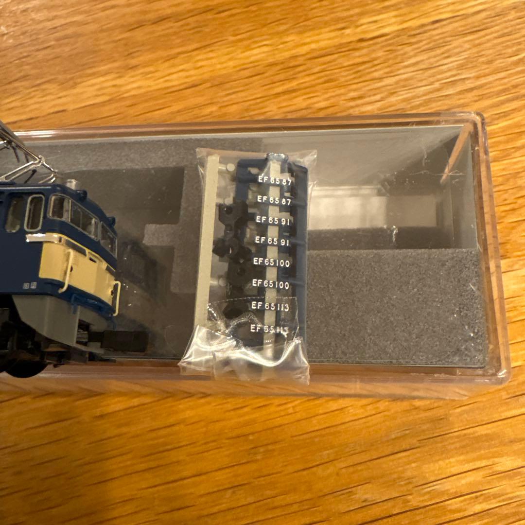 【新同】KATO 3088-1 EF65 0 付属品未使用未開封⑩