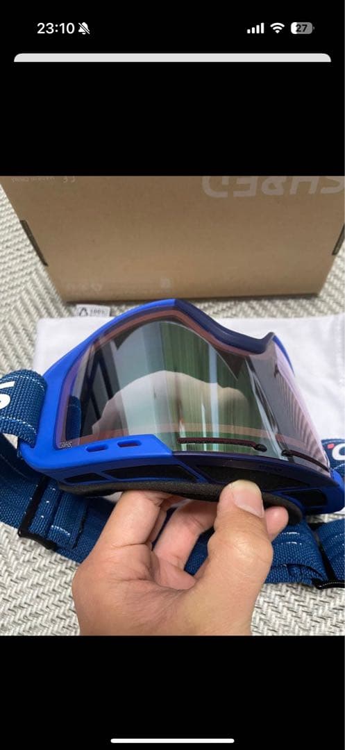 SHRED. シュレッドAMAZIFY ゴーグル アメジファイ