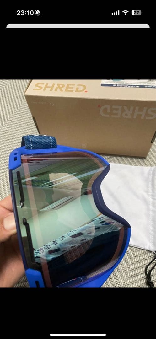 SHRED. シュレッドAMAZIFY ゴーグル アメジファイ