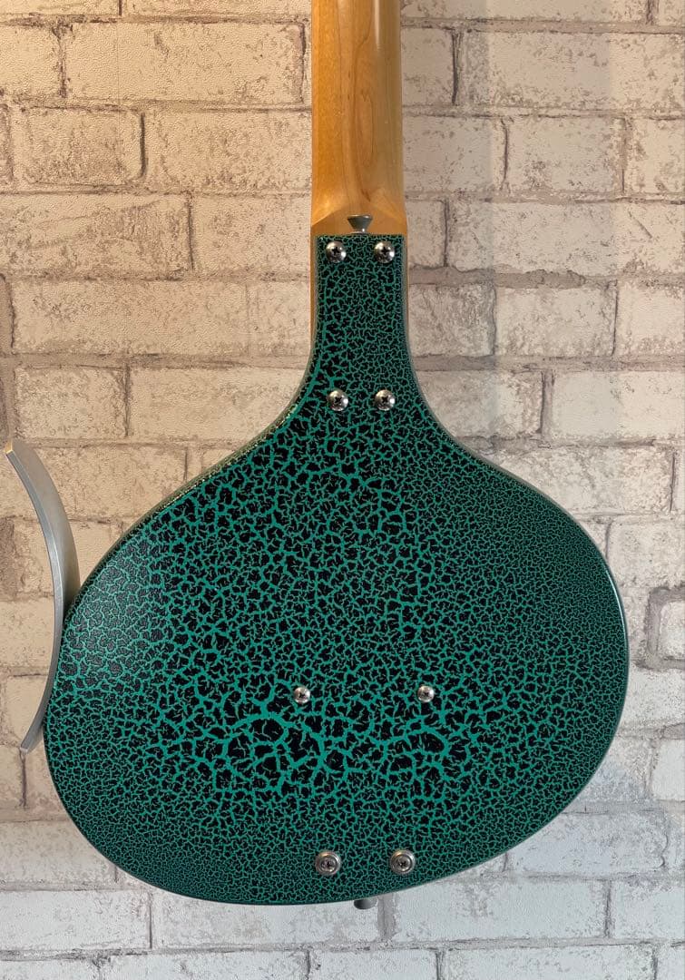 ギター Jerry Jones \"Baby Sitar\" green crack