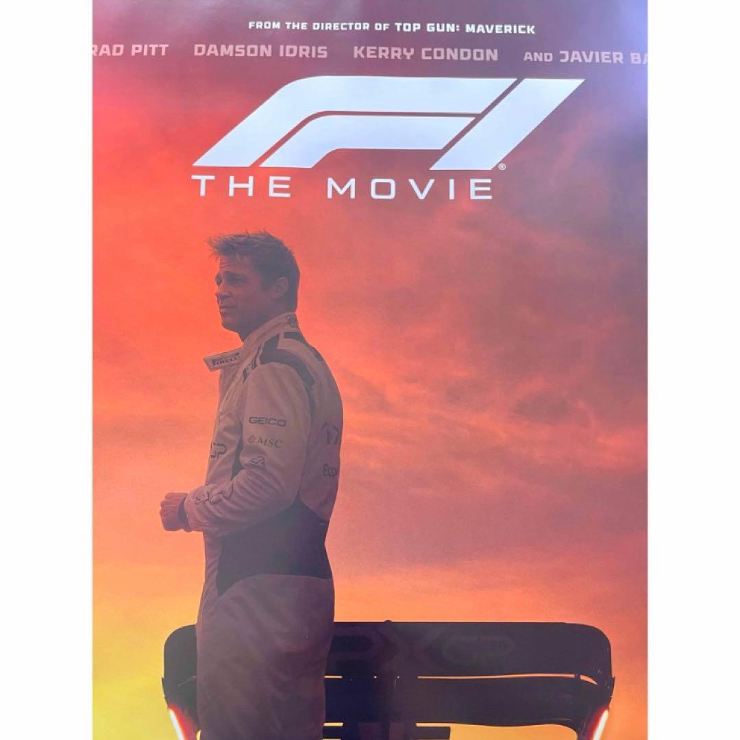 *非売品/新品*F1 エフワン ブラッドピット IMAX オリジナル映画ポスター