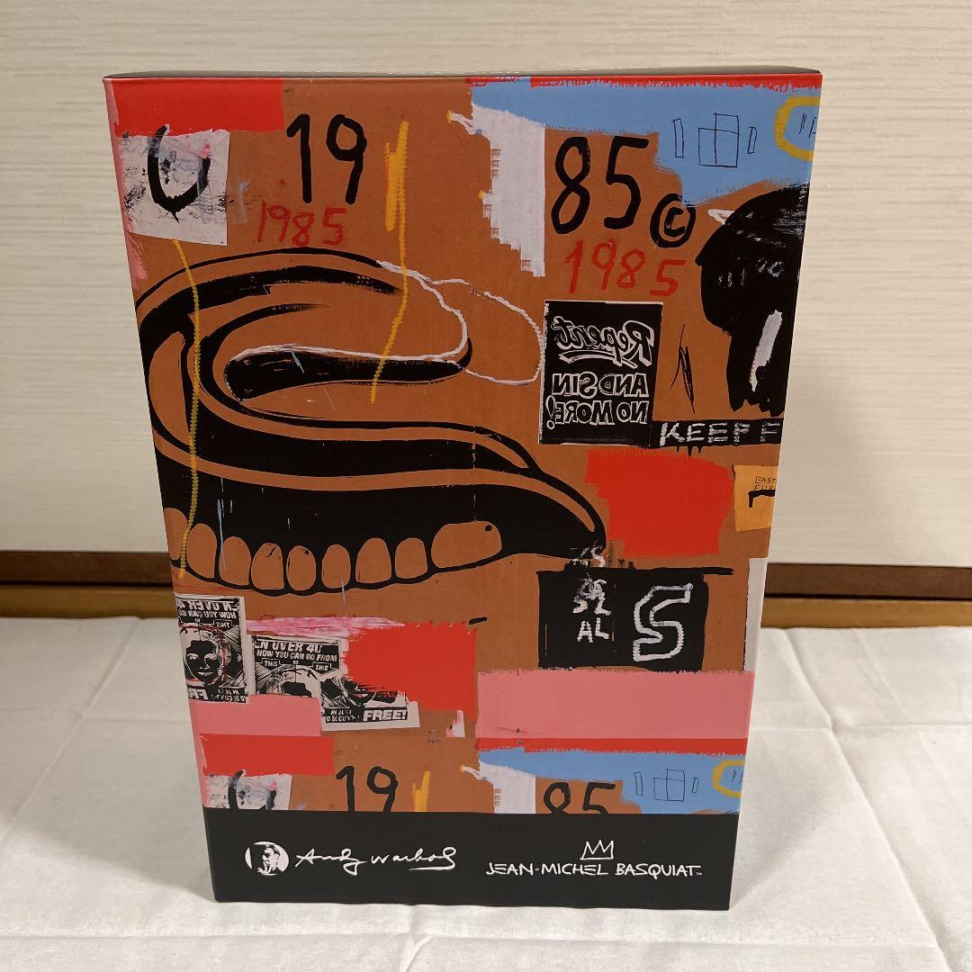 BE@RBRICK Andy Warhol × JEAN-MICHEL