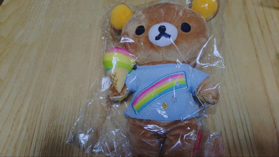 リラックマ あつめてぬいぐるみ キディランド 7周年 ハッピーレインボー