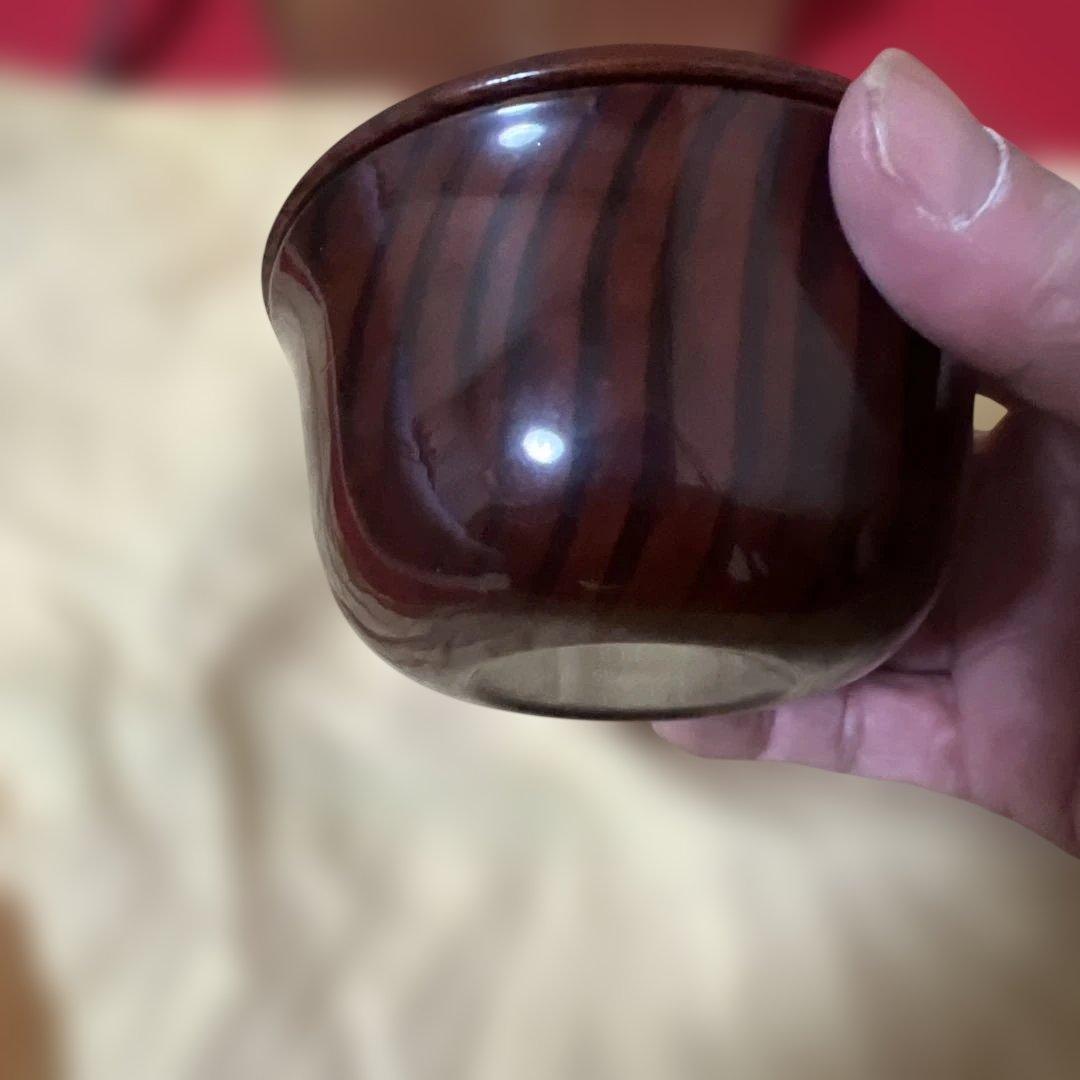 茶道具　雲鶴蒔絵　松茶入　出雲大社棟木古材造之　喜北作　箱書付き　無傷逸品