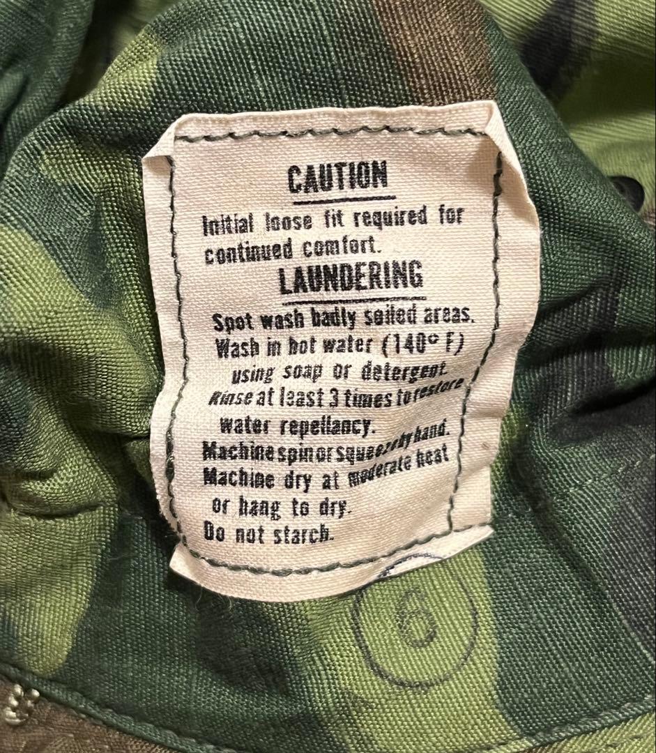 未使用品 米軍実物 60's ERDL ジャングルハット デッドストック