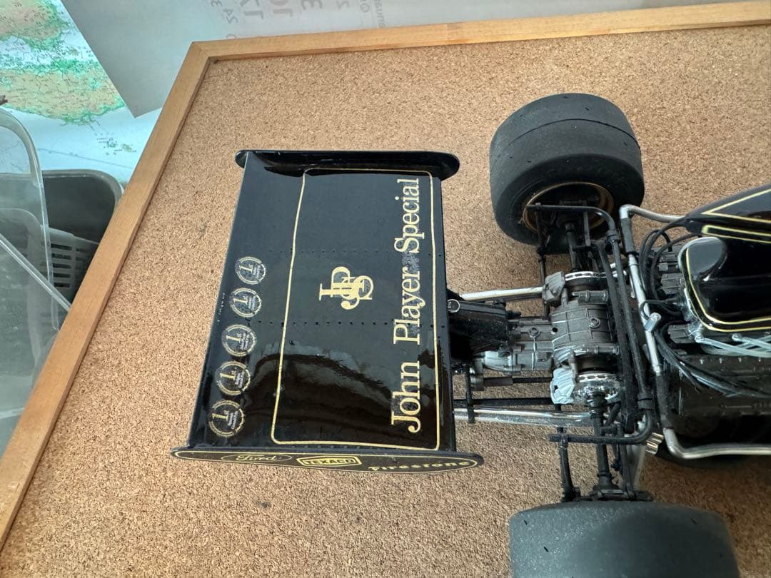 1/12 タミヤ製　JPSロータス72D完成品