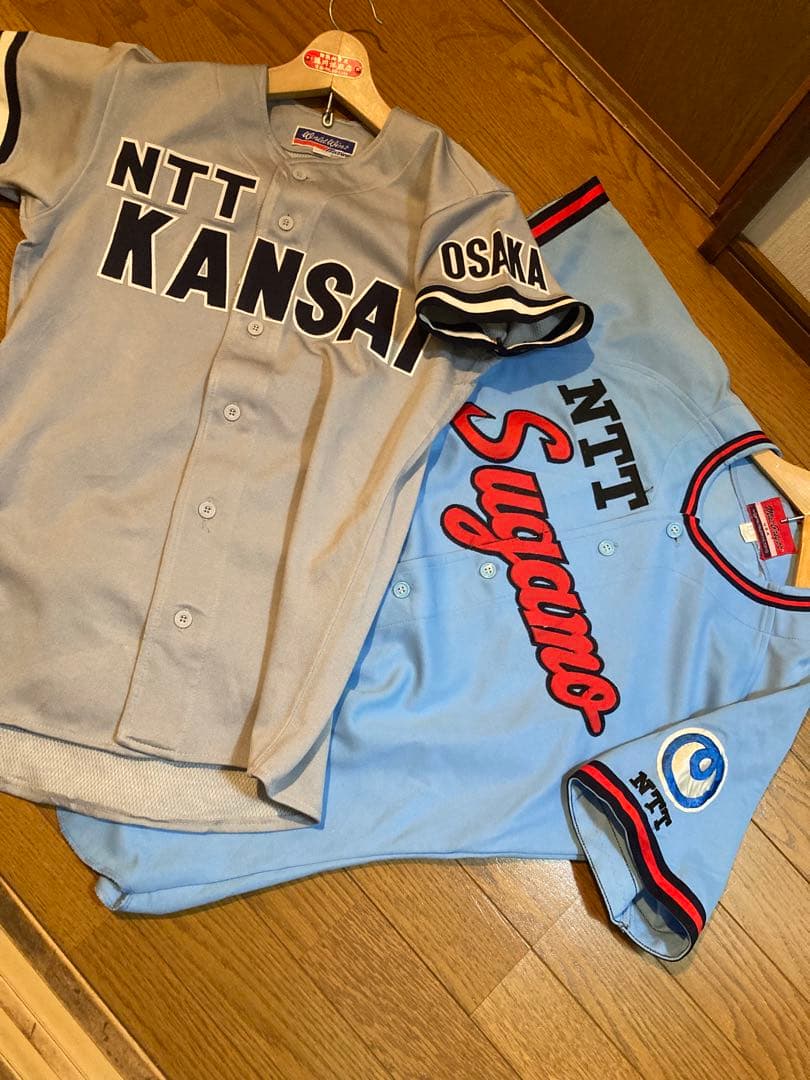 お宝放出　NTT 西日本　東日本　関西　巣鴨　ユニフォーム　野球　セット