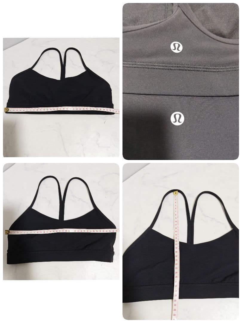 lulu lemon ★ キャミブラ&レギンスセットアップ ヨガ ピラティス 黒
