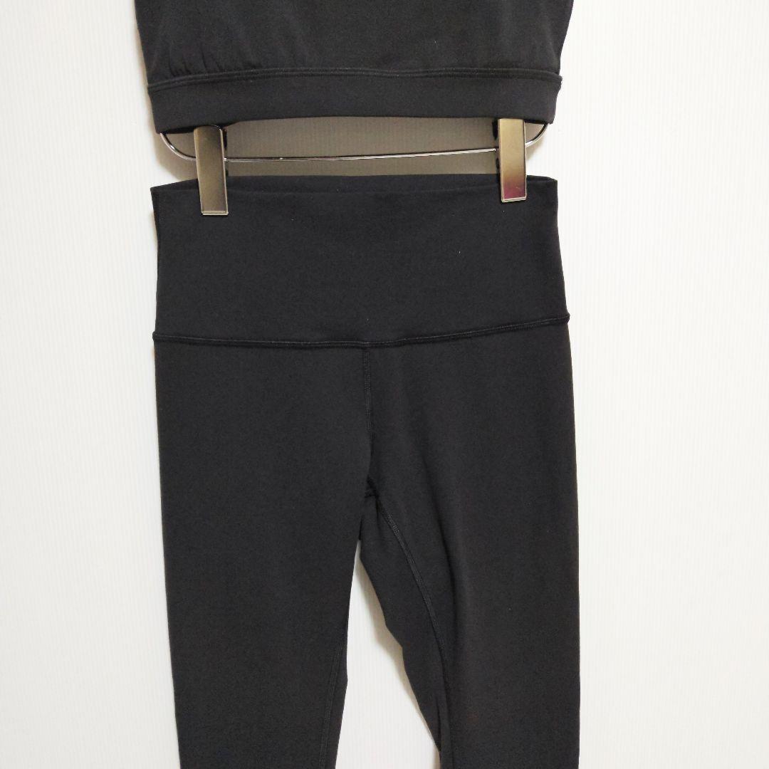 lulu lemon ★ キャミブラ&レギンスセットアップ ヨガ ピラティス 黒