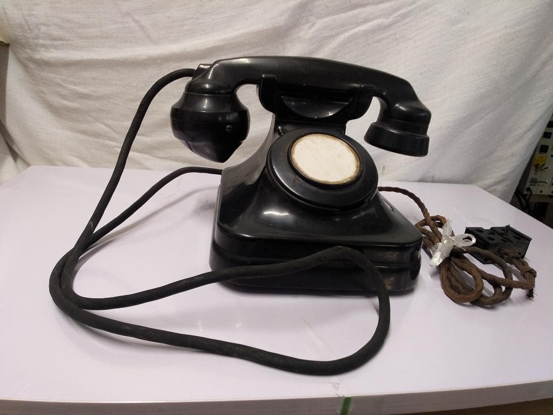 レトロ　３号共電式　卓上電話機
