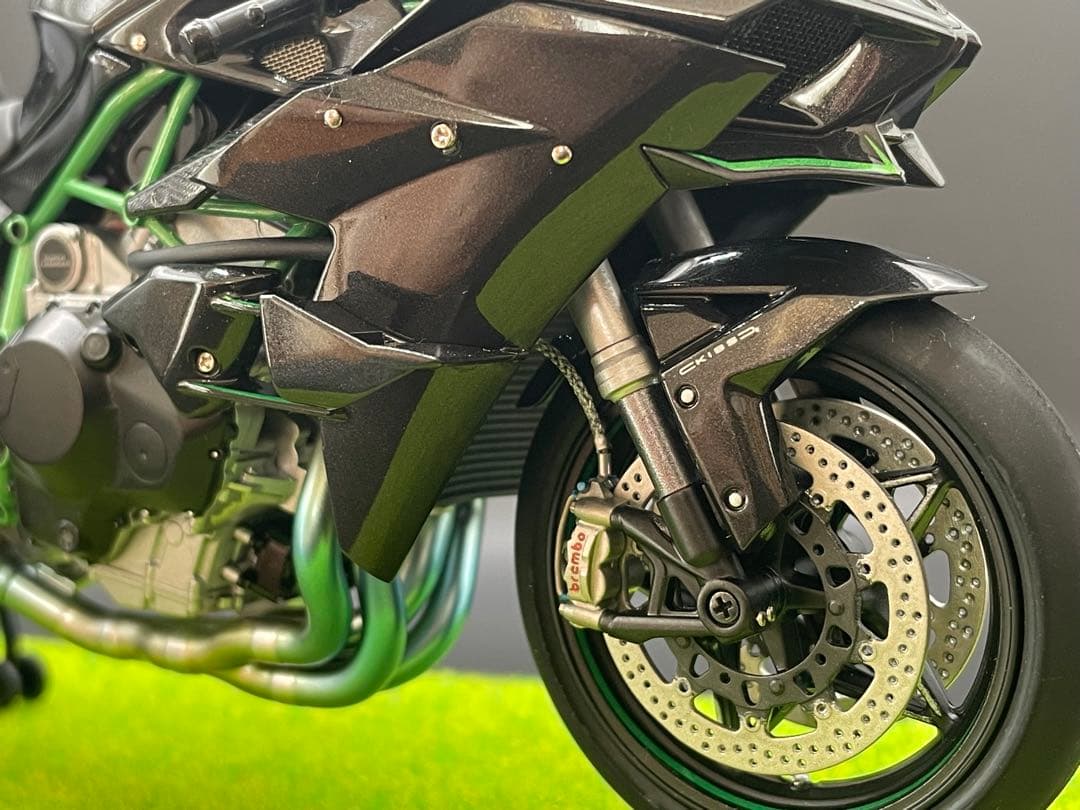 TAMIYA製　Kawasaki Ninja H2R. 1/12 完成品