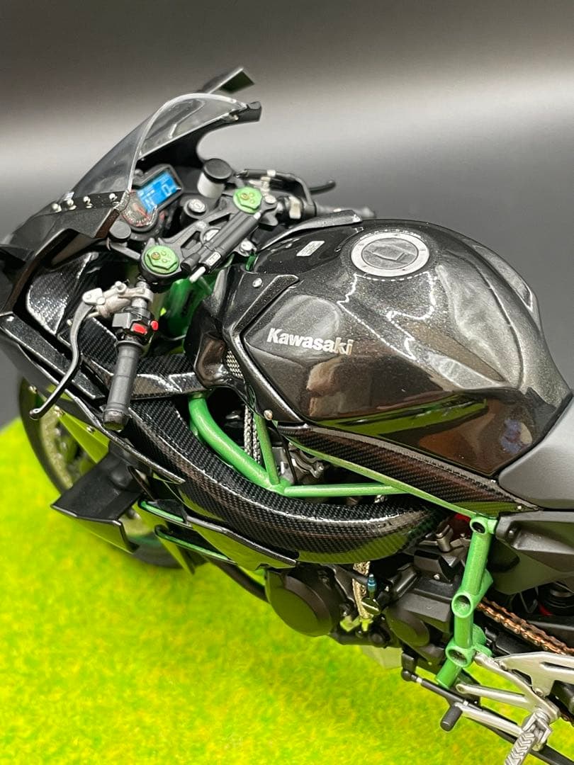 TAMIYA製　Kawasaki Ninja H2R. 1/12 完成品