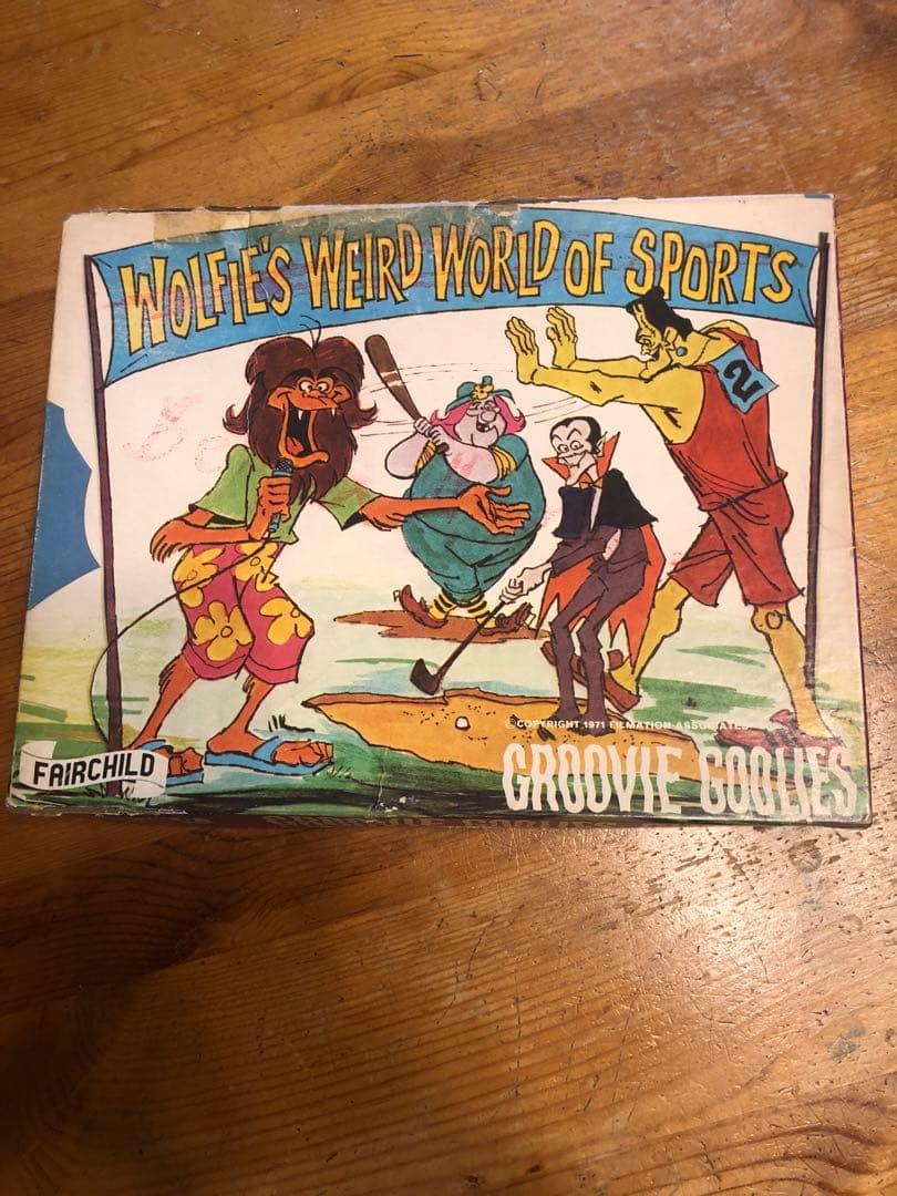 ホラー　モンスター　70s 幽霊城のドボチョン一家　ビンテージ　ジグゾーパズル