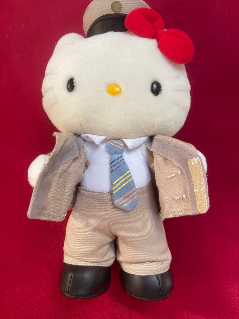 激レア☆ハローキティ JR名古屋高島屋 開業記念 制服 ぬいぐるみ