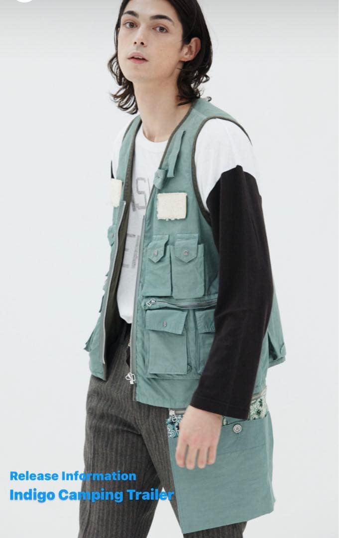 VISVIM PILAR FISHERMAN VEST フィッシャーマンベスト