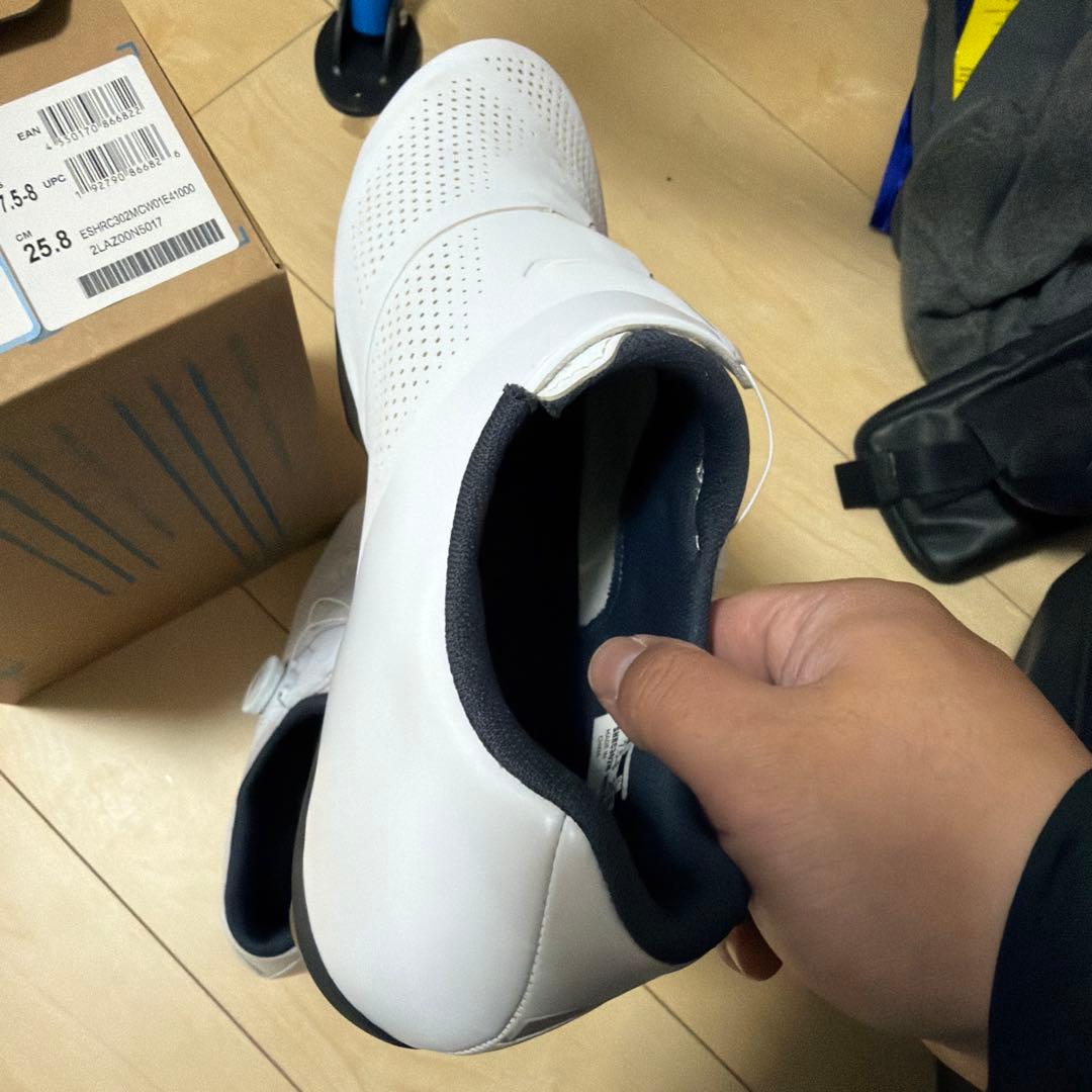 シマノ SHIMANO RC302 ワイド 41（25.8cm）ホワイト