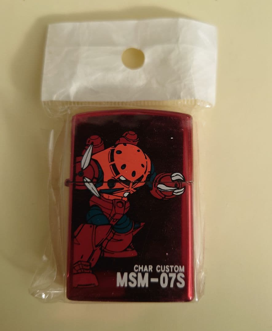 (希少)(未使用)ガンダム シャア専用MS オイルライター 5点セット