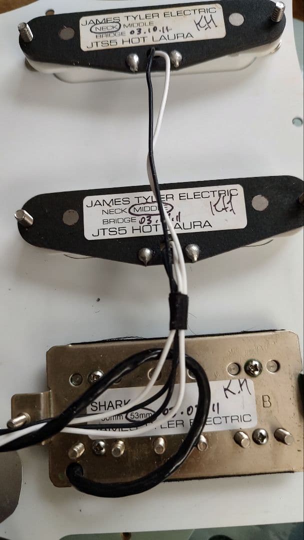 ギター Momose MC2-STD/NJ SBBD James Tyler PU