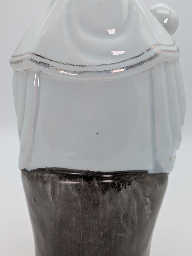 中国九江人形 子安観音菩薩像 観世音菩薩 龍上観音 仏教 仏像 景徳鎮