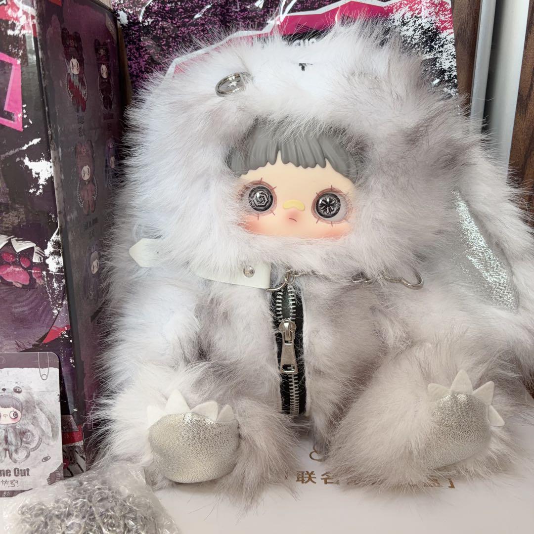 Maymei メイメイ新作　反逆シリーズ　放空　うさぎ　白　ぬいぐるみ　リュック