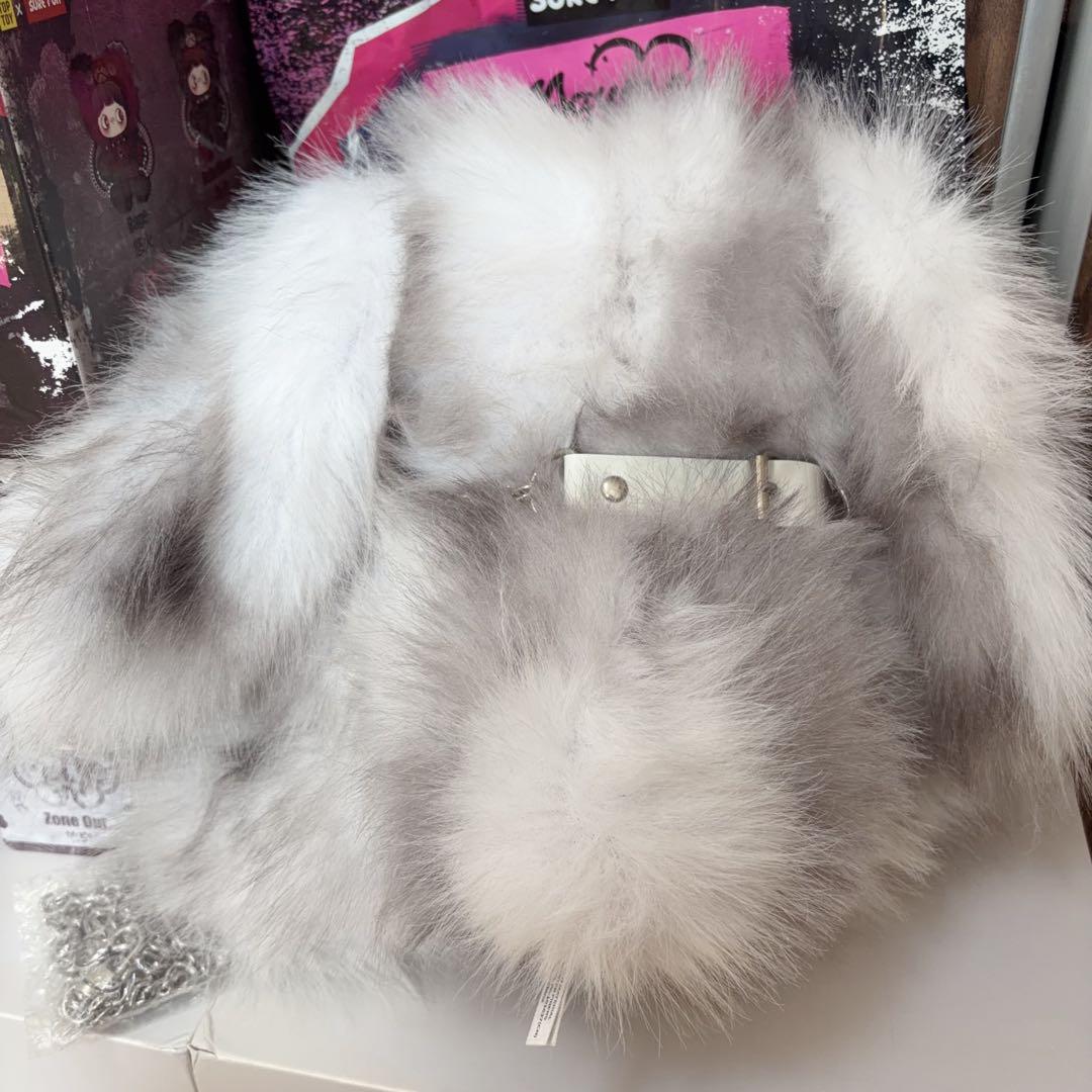 Maymei メイメイ新作　反逆シリーズ　放空　うさぎ　白　ぬいぐるみ　リュック