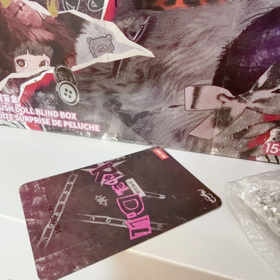 Maymei メイメイ新作　反逆シリーズ　放空　うさぎ　白　ぬいぐるみ　リュック