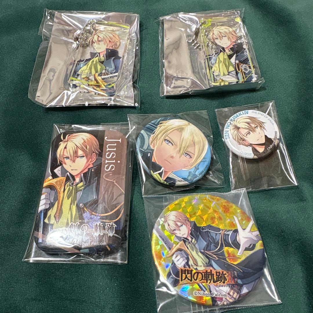 閃の軌跡 創の軌跡 ユーシス 缶バッジ きゃらくりあ 特典