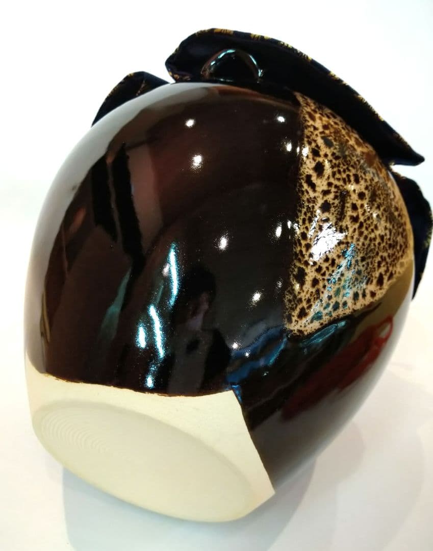 【茶道具】茶壷　草山造