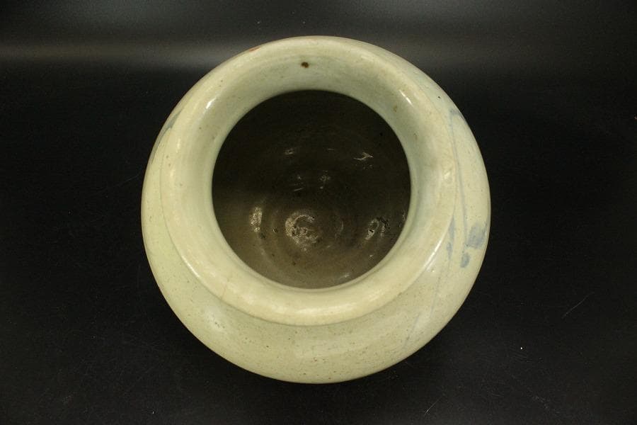 李朝 壷 φ23.8cm(ZE567)