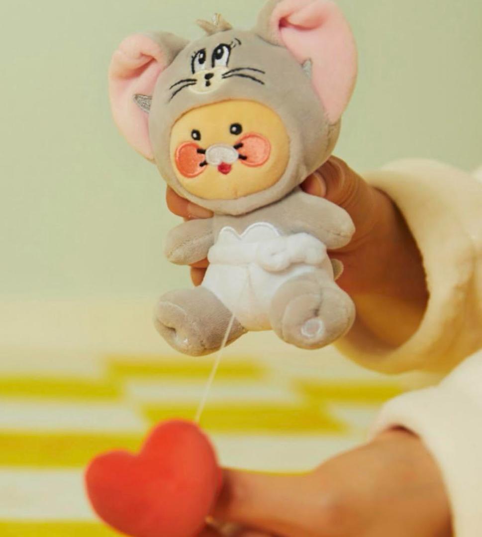 【9点セット!!】トムとジェリー カカオフレンズ マスコットキーリング　韓国
