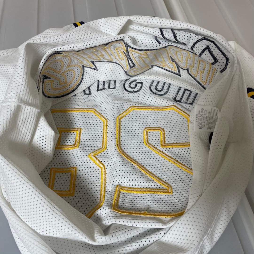 オリックスブルーウェーブ　星野伸之　28 復刻レプリカユニフォーム　旧ホーム　M