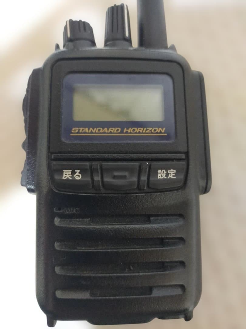 ３Ｒ！デジタル簡易無線「スタンダードＳＲ７４０」と「ＳＳＭ－１１Ｃ」セット