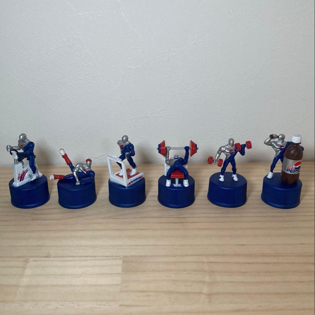 PEPSI ペプシマン　ボトルキャップ　　　　コンプリート　67種