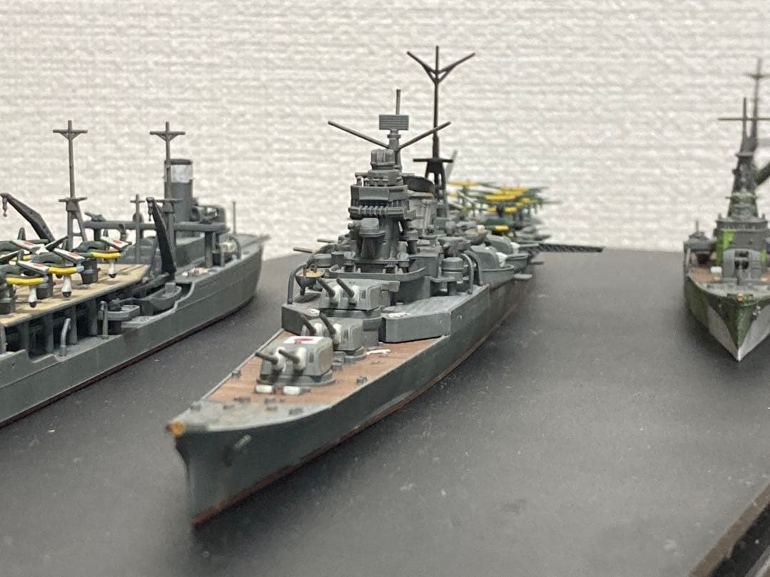 【ケース付完成品】1/700 帝国海軍 水上機母艦セット(速水，最上，秋津洲)