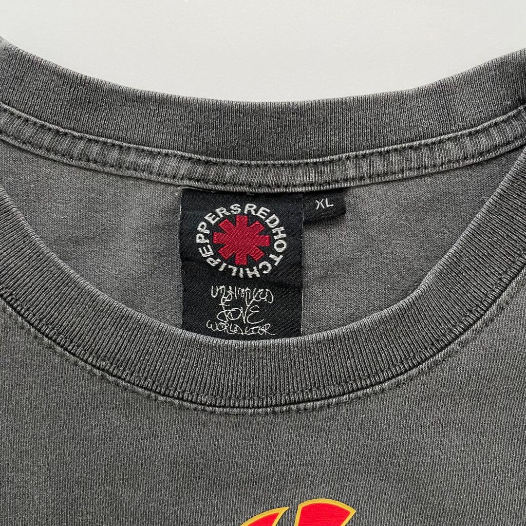 Red Hot Chili Peppers 2023 Tシャツ XL 黒 グレー