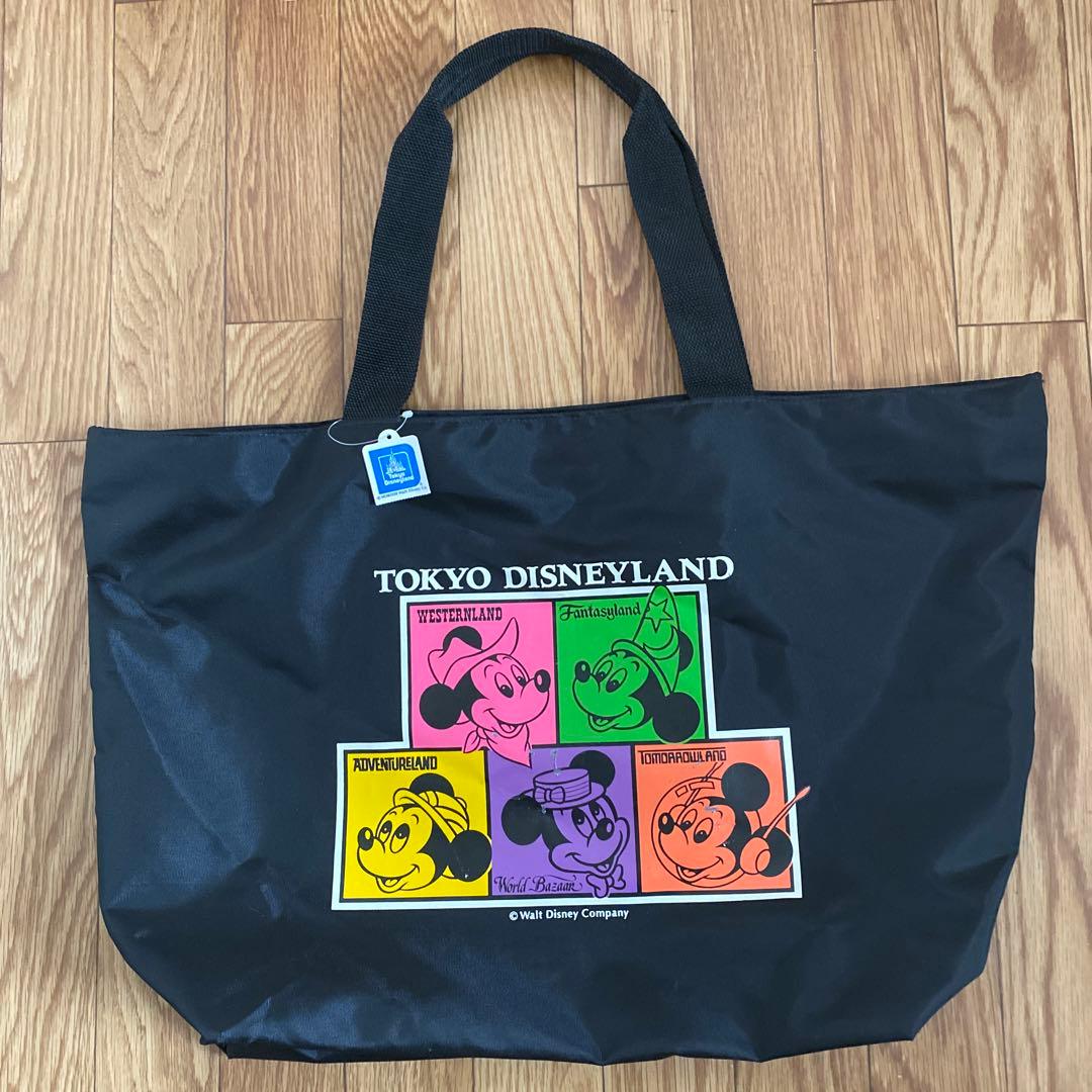 東京ディズニーランド　ファスナー付　トートバック